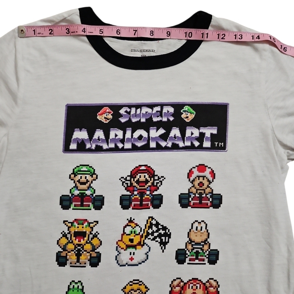 Super Mario Kart Super NES 2PC Pajama/Lounge Set - Picture 12 of 15